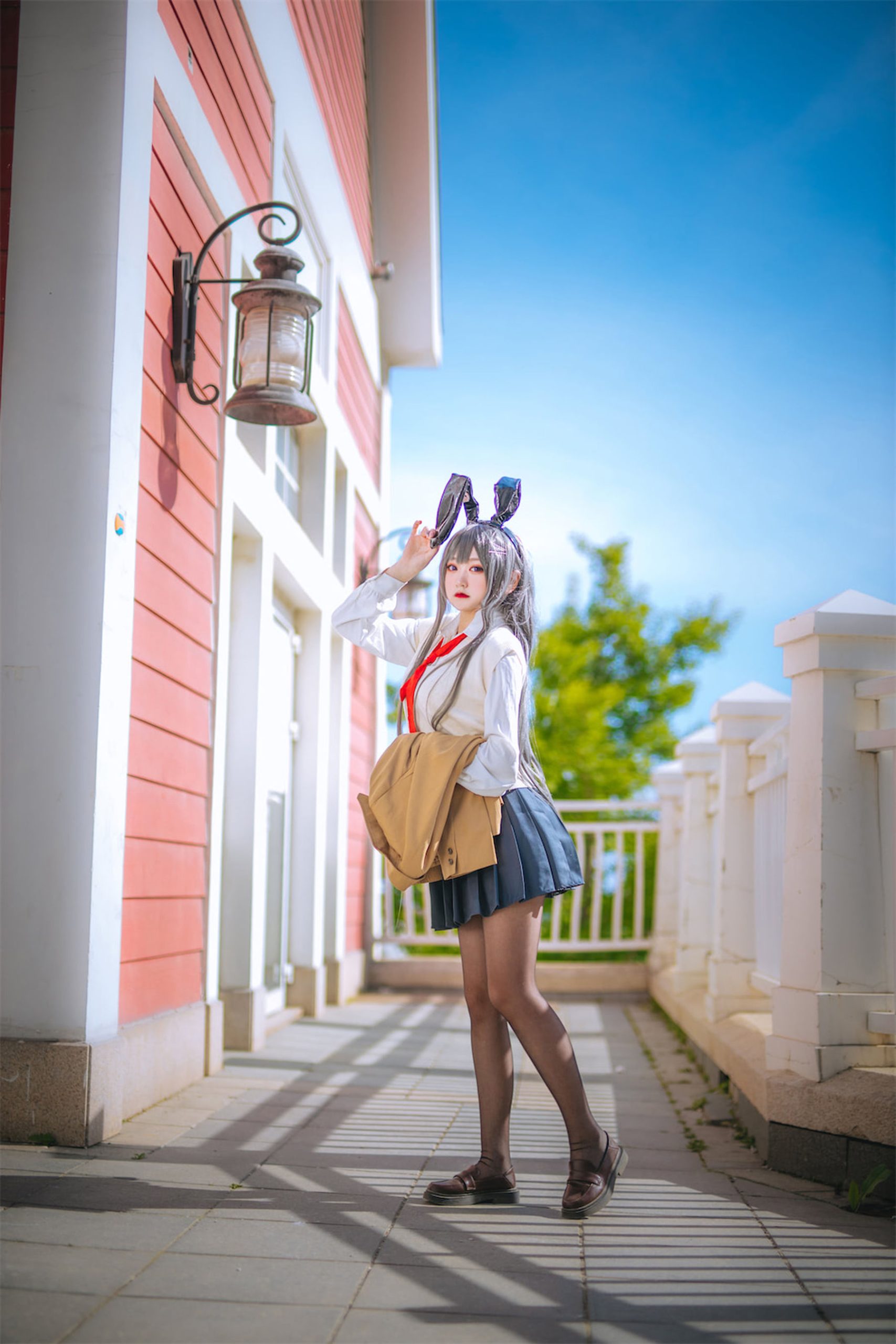 [福利COS] 动漫博主恩田直幸 – 麻衣学姐/(63P)