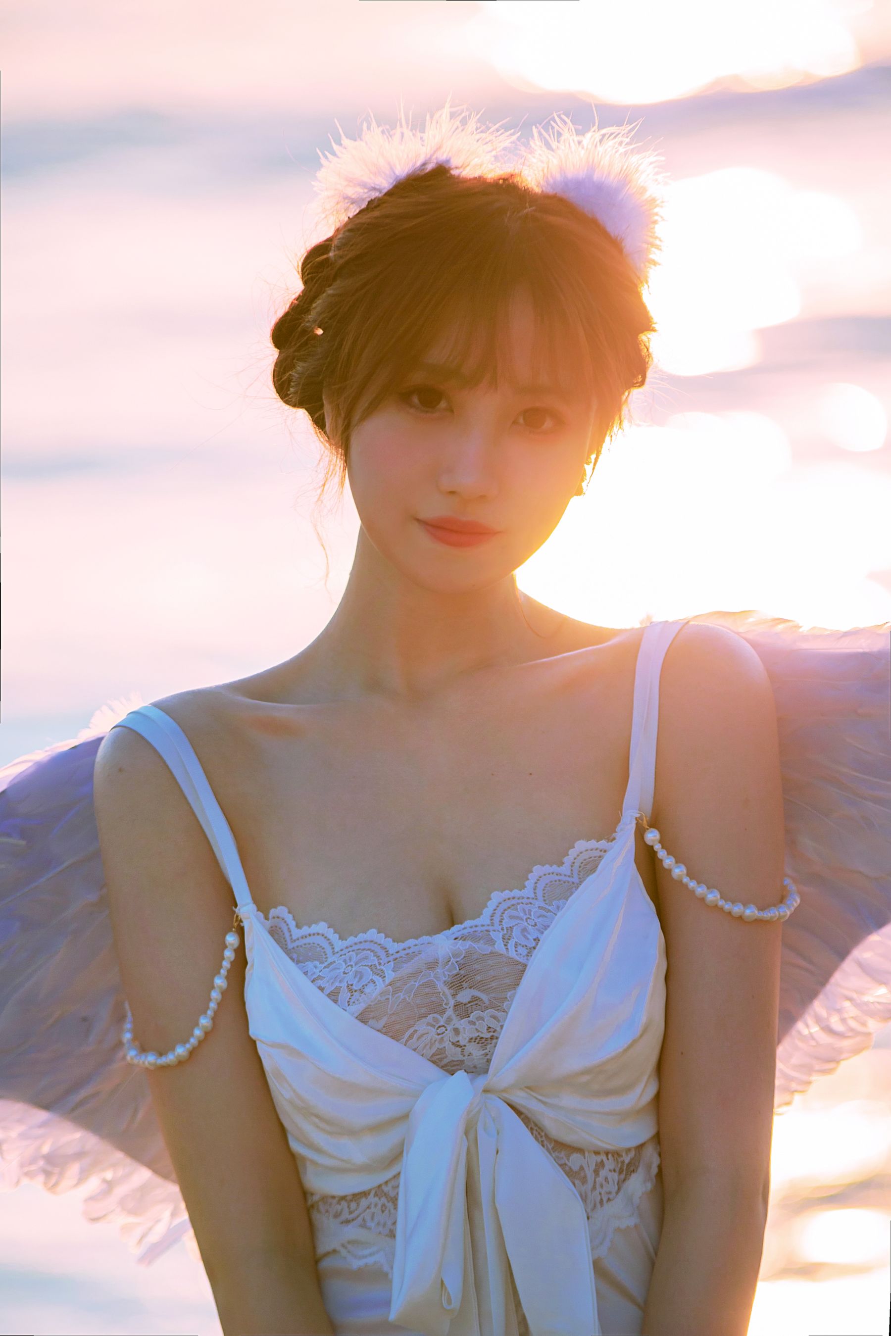 次元少女 念雪ww – 海边神明少女/(49P)