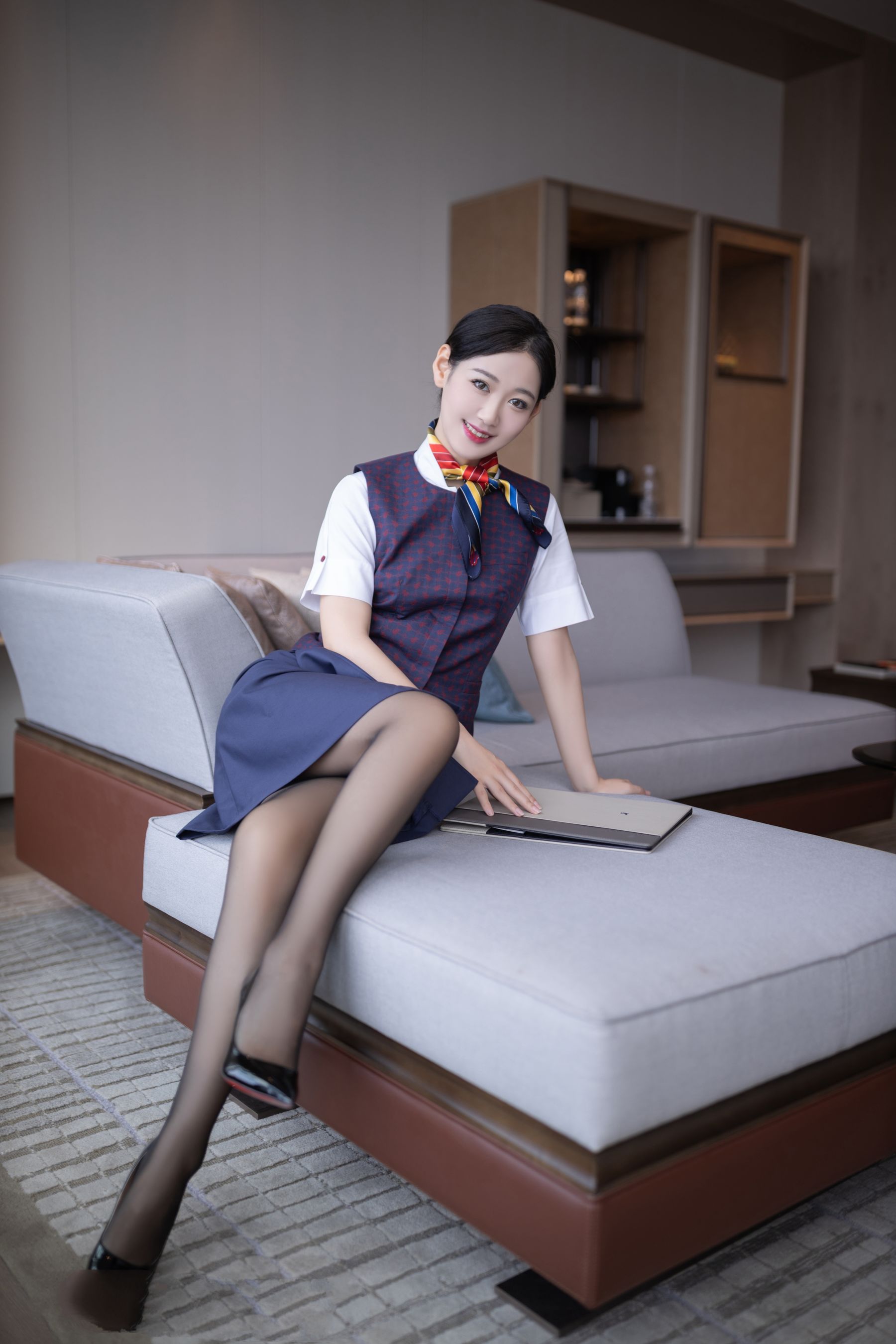 唐安琪 国航空姐写真/(89P)